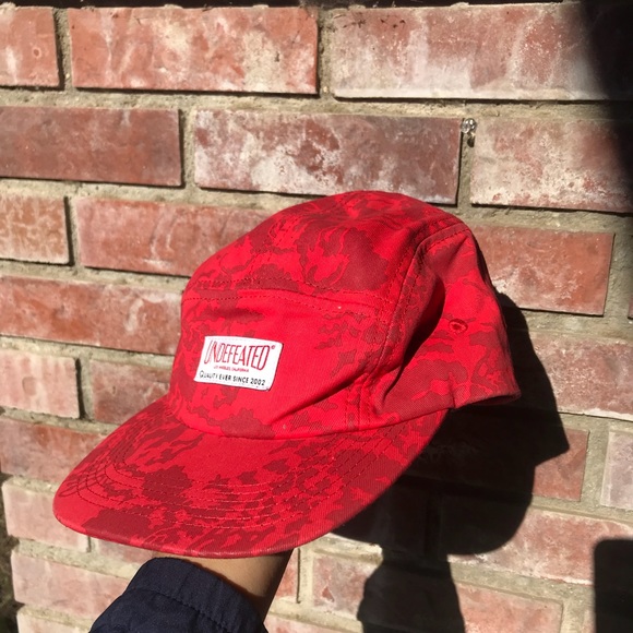 Undefeated Other - Red Camo Undefeated Hat